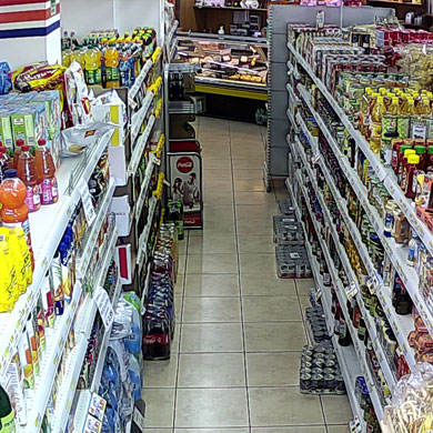 telecamere supermarket